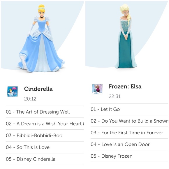 Tonie Box Disney Princesses, Dora the Explorer & Creative Tonies Bundle - Picture 3 of 12